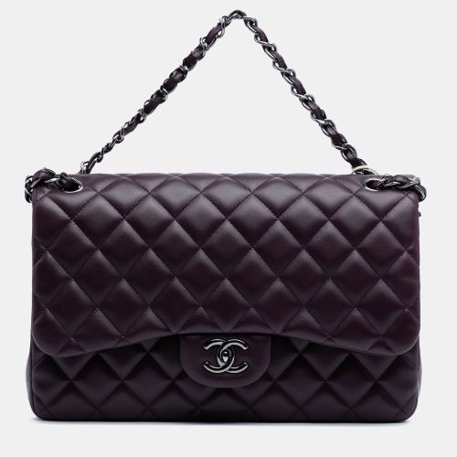 Jumbo Classic Lambskin Double Flap - Chanel - Modalova