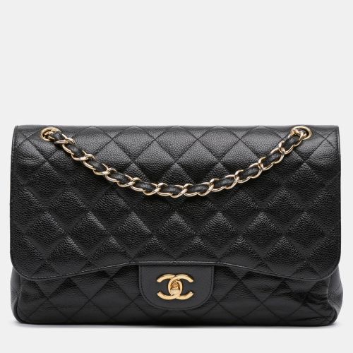 Jumbo Classic Caviar Double Flap - Chanel - Modalova