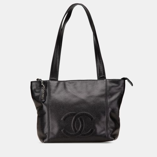 Chanel Black CC Caviar Tote - Chanel - Modalova
