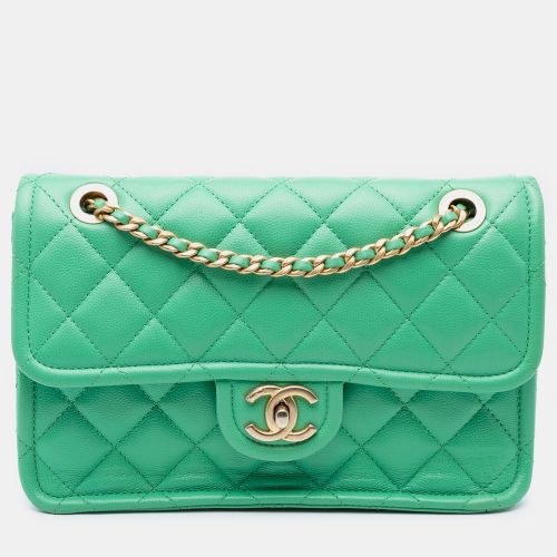 Medium Quilted Caviar Sweet Flap - Chanel - Modalova