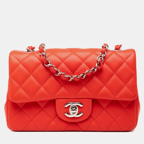 Mini Rectangular Classic Lambskin Single Flap - Chanel - Modalova