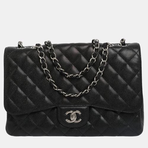 Caviar Quilted Maxi Single Flap Bag - Chanel - Modalova