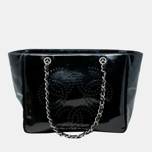 Vintage Perforated Logo Chain Tote - AWL2646 - Chanel - Modalova