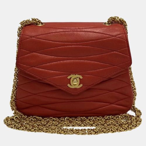 Lambskin Coco Mark Turnlock Mini Shoulder Bag - Chanel - Modalova