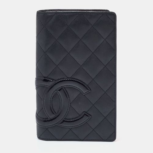 Quilted Leather Cambon Ligne Bifold Wallet - Chanel - Modalova