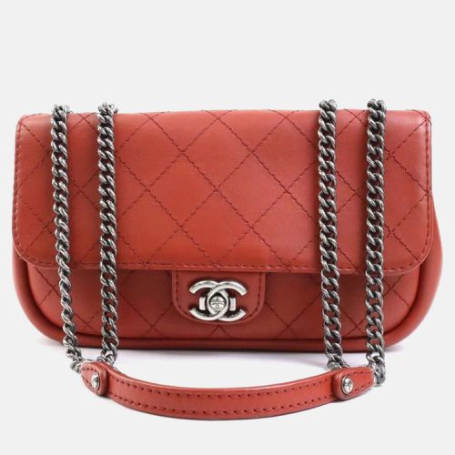 Quilted Leather Single Flap Bag - Chanel - Modalova