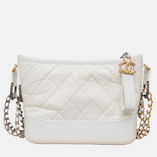 Quilted Leather Gabrielle Hobo Bag - '10s Leather - Chanel - Modalova