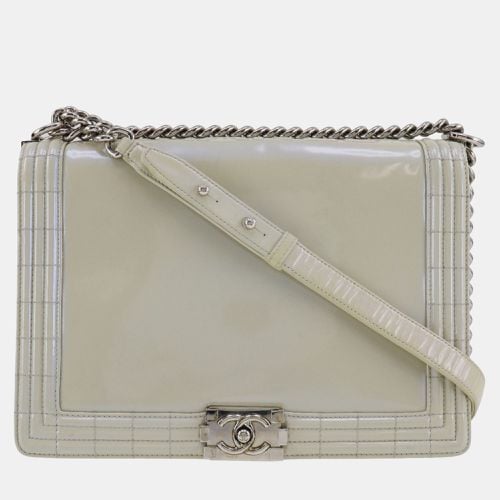 Leather Large Reverso Boy Bag - Chanel - Modalova