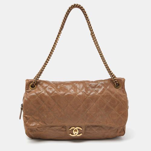 Quilted Caviar Leather Large Shiva Flap Bag - Chanel - Modalova