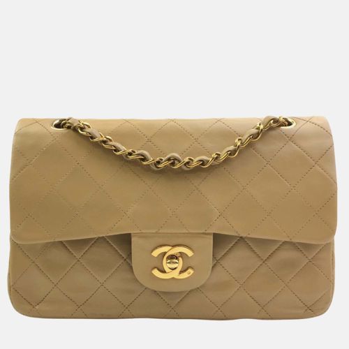 Lambskin Leather Small Vintage Classic Double Flap Shoulder Bags - Chanel - Modalova