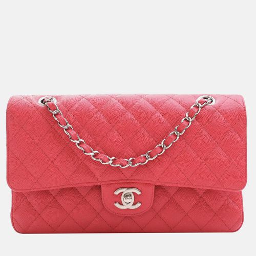 Caviar Leather Medium Classic Double Flap Shoulder Bags - Chanel - Modalova