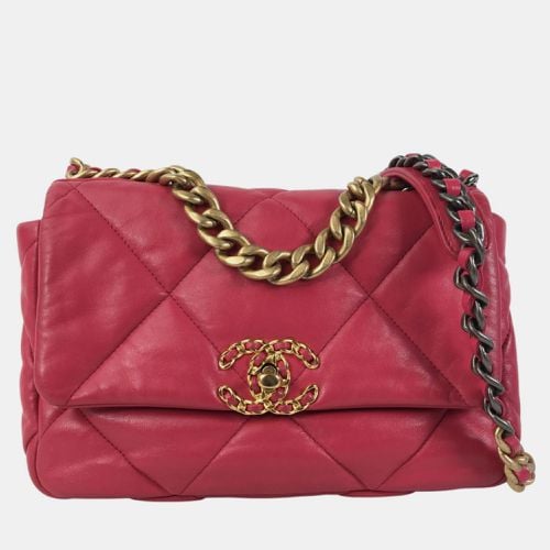 Leather Small 19 Shoulder Bag - Chanel - Modalova