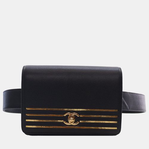 Caviar Leather Captain Gold Waist Bag - Chanel - Modalova