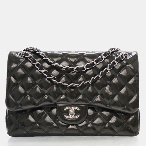 Patent Leather Jumbo Classic Double Flap Shoulder Bags - Chanel - Modalova