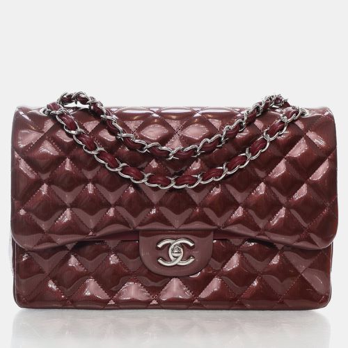 Patent Leather Jumbo Classic Double Flap Shoulder Bag - Chanel - Modalova