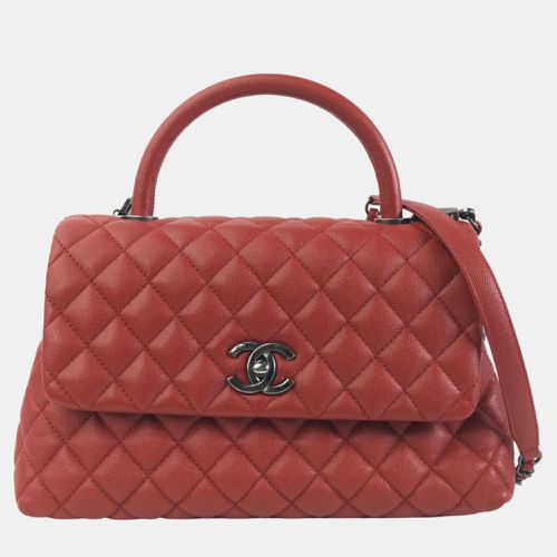 Leather XS Coco Handle Top Handle Bags - Chanel - Modalova