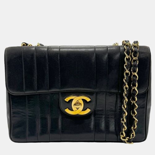 Jumbo Vertical Quilt Single Mademoiselle Shoulder Bag - Chanel - Modalova