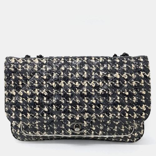 Ivory Patterned Leather Chain Shoulder Bag - Chanel - Modalova