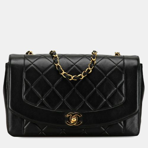 Leather Vintage Diana Flap Shoulder Bag - Chanel - Modalova