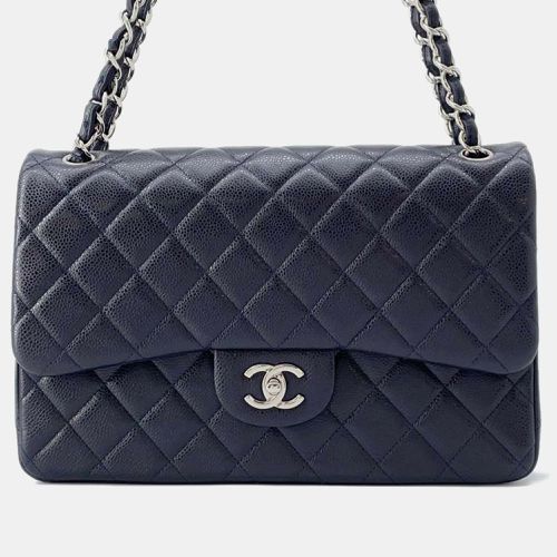 Caviar Leather Classic Double Flap Shoulder Bag - Chanel - Modalova