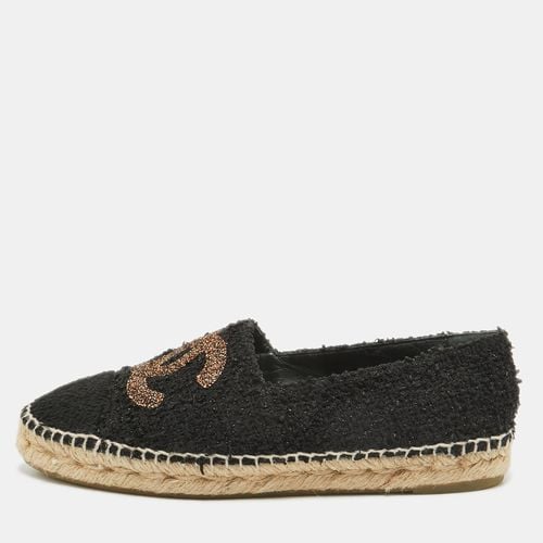 Tweed CC Espadrille Flats Size 38 - Chanel - Modalova