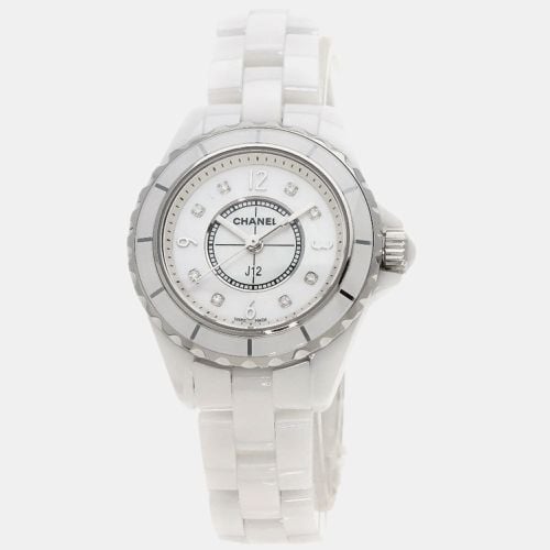 Shell Ceramic J12 Quartz Women's Wristwatch 29 mm - Chanel - Modalova