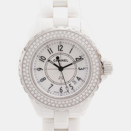 Ceramic J12 H0967 Automatic Women's Wristwatch 33 mm - Chanel - Modalova