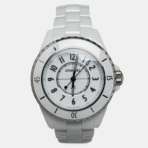 Ceramic J12 Women's Wristwatch 38 mm - Chanel - Modalova