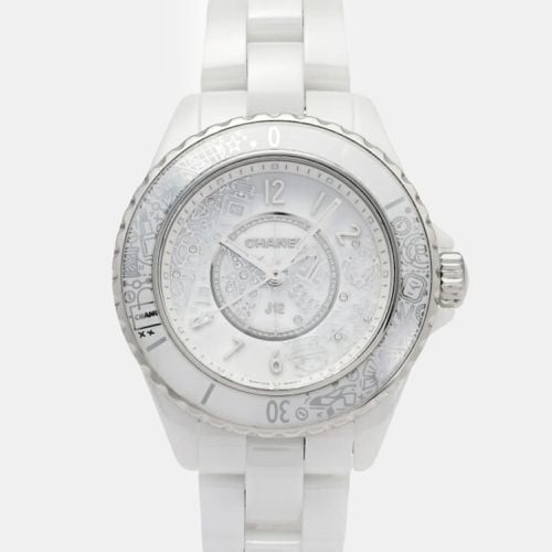 Ceramic J12 H6477 Quartz Women's Wristwatch 33 mm - Chanel - Modalova