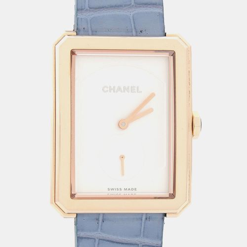 Boyfriend H4315 Mechanical manual Rose Gold Stainless Steel Men's Wristwatch 28.5 mm - Chanel - Modalova