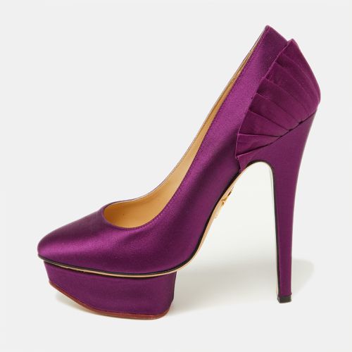 Satin Platform Pumps Size 36 - Charlotte Olympia - Modalova