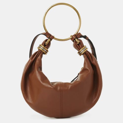 Calf Grained Leather Small Bracelet Hobo Bag - Chloe - Modalova