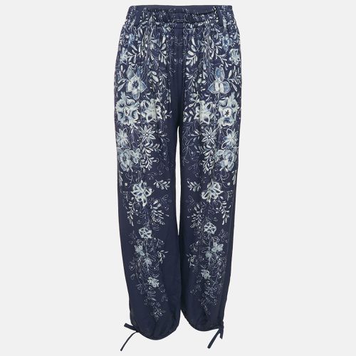 Chloé /Beige Floral Print Crepe Harem Pants S - Chloe - Modalova