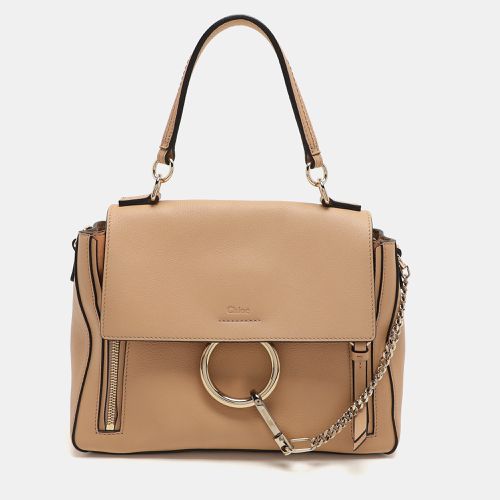 Leather Small Faye Day Top Handle Bag - Chloe - Modalova