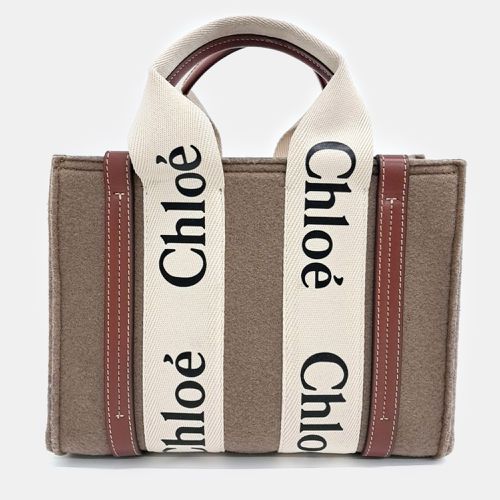 Fabric Woody Small Bag - Chloe - Modalova