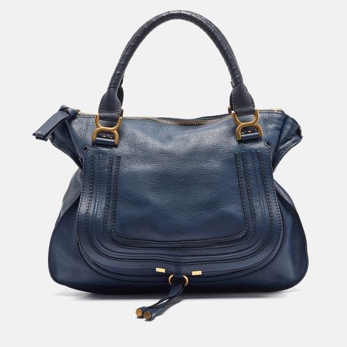 Leather Large Marcie Satchel - Chloe - Modalova