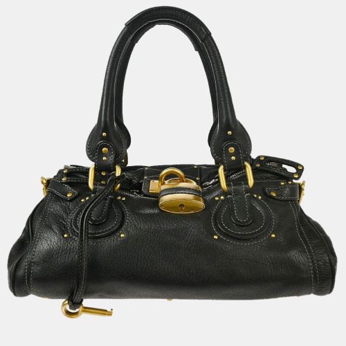 Leather Paddington Handbag - Chloe - Modalova