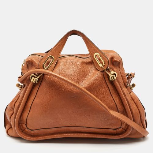 Chloé Leather Large Paraty Shoulder Bag - Chloe - Modalova