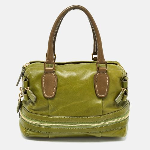 Leather Andy Expandable Satchel - Chloe - Modalova