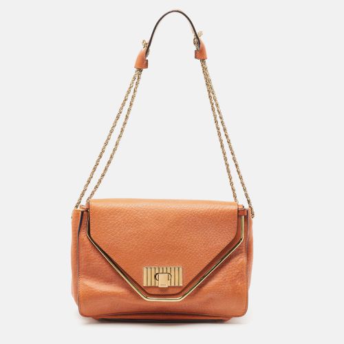 Leather Medium Sally Shoulder Bag - Chloe - Modalova