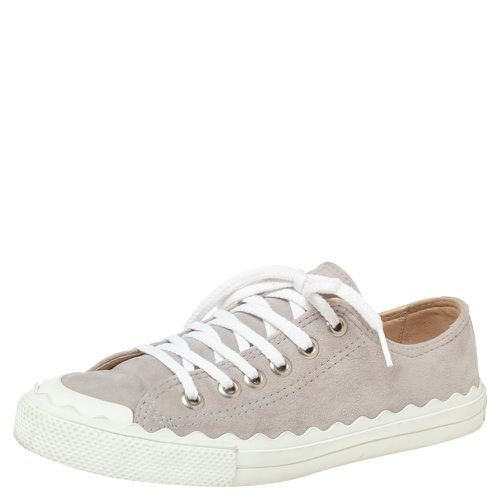 Lauren Suede Low Top Sneakers Size 38 - Chloe - Modalova