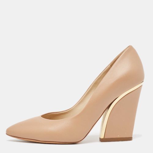 Light Leather Beckie Pumps Size 37.5 - Chloe - Modalova