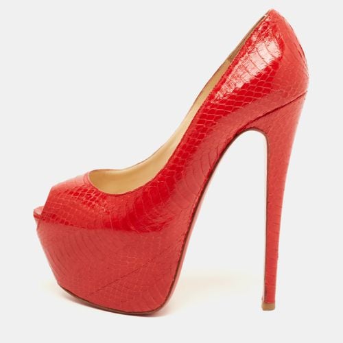 Python Highness Pumps Size 37.5 - Christian Louboutin - Modalova