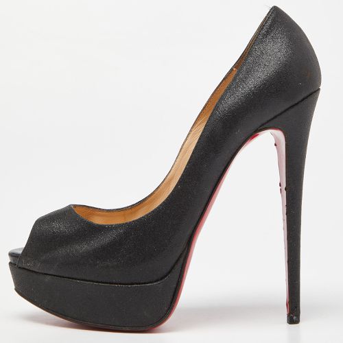 Glitter Lady Peep Pumps Size 40 - Christian Louboutin - Modalova