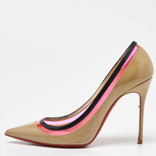 Pink Patent Leather and PVC Paulina Pumps Size 36 - Christian Louboutin - Modalova