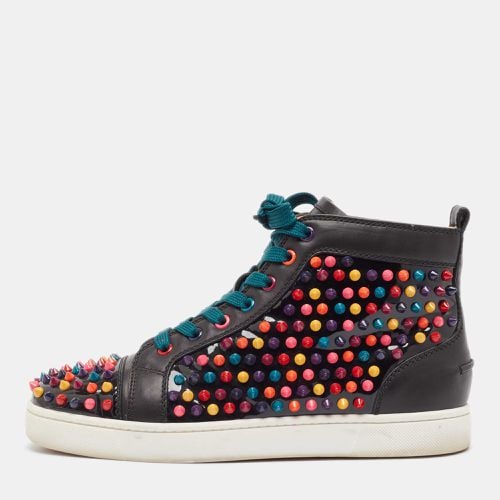 Leather Louis Spikes High Top Sneakers Size 40 - Christian Louboutin - Modalova