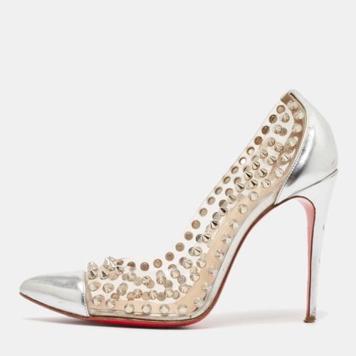 Leather and PVC Spike Me Pumps Size 36.5 - Christian Louboutin - Modalova