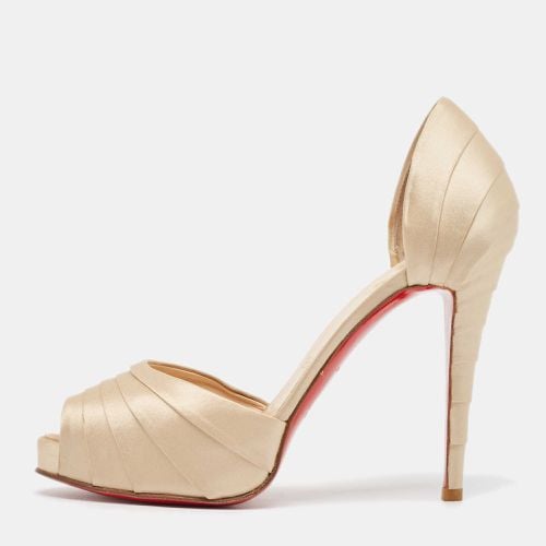 Satin Armadillo Pumps Size 38.5 - Christian Louboutin - Modalova