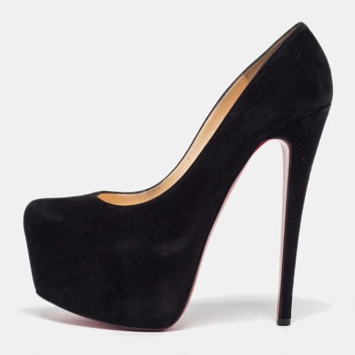 Suede Daffodile Pumps Size 38.5 - Christian Louboutin - Modalova