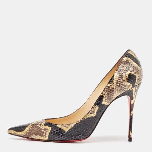 Python Leather Pigalle Follies Pumps Size 39.5 - Christian Louboutin - Modalova